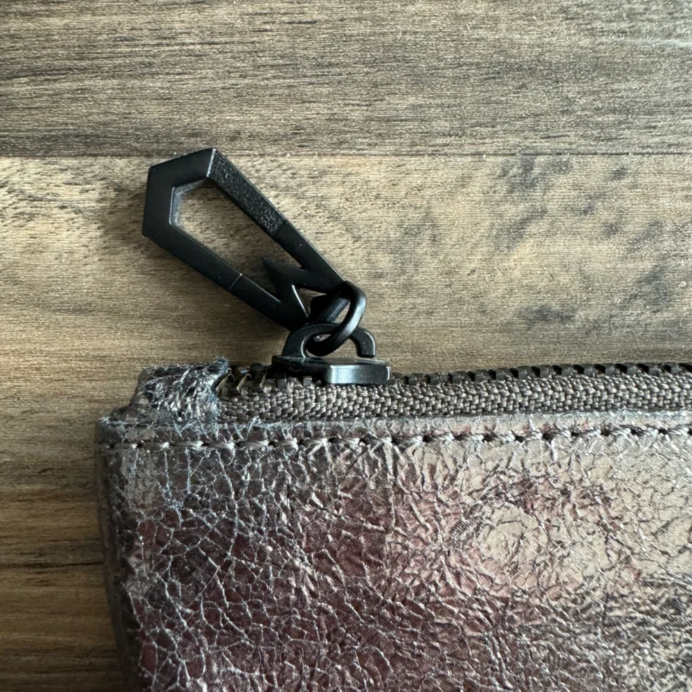 MARC JACOBS Metallic Leather Pouch